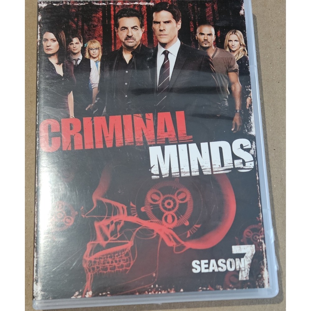 Criminal Minds Season 7 DVD Complete Seventh Season 6‎ Disc Set CBS